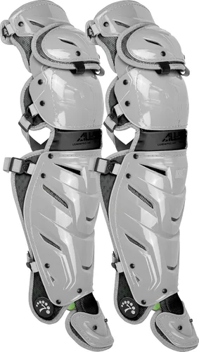Miniatura 2 de All-Star Adult System 7 - Protector de piernas, recortado gris, corto de 15.5 pulgadas de longitud