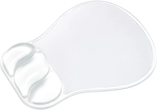 Miniatura 11 de Ospelelf Juego de alfombrilla de mouse con reposamuñecas de gel ergonómico para teclado, soporte de muñeca con parte inferior de goma Rosa y azul