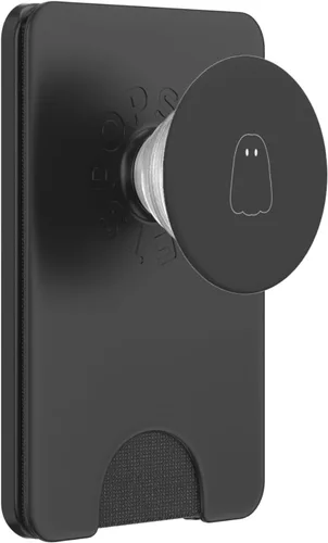 Miniatura 7 de Lindo fantasma de Halloween antracita PopSockets intercambiables PopGrip