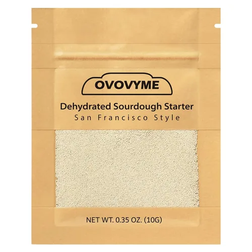Iniciador de masa madre deshidratada, estilo San Francisco, cultivo de masa madre de activación rápida, iniciador de masa agria, pan artesanal