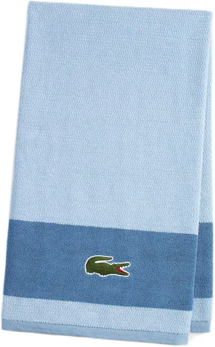 Miniatura 4 de Lacoste Match - Toalla de baño, 100% algodón, 600 GSM, 30 x 52 pulgadas, acantilado