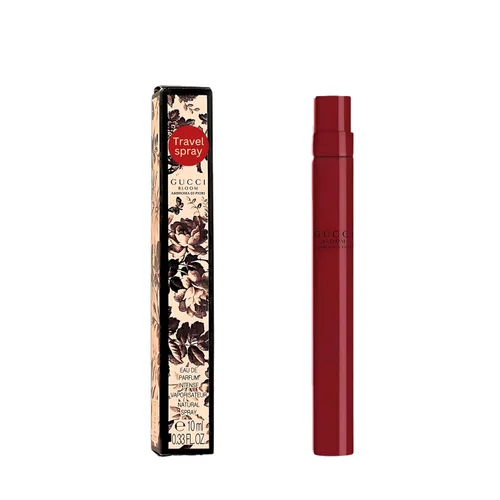 Gucci Gucci Bloom Ambrosia di Fiori - Perfume intenso para mujer, mini spray de viaje, 0.33 onzas