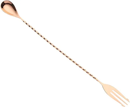 Miniatura 52 de Barfly Cuchara de barra de piña, extremo 13 1/4" (33.7 cm), acero inoxidable