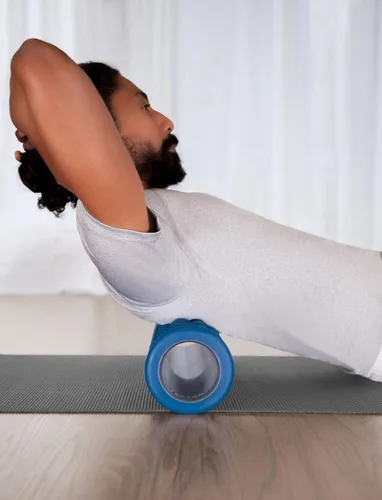 Miniatura 8 de Teeter Rodillo de espuma de masaje, texturizado para alivio muscular de tejido profundo para aumentar la recuperación, flexibilidad, movilidad