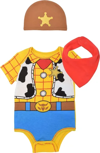 Miniatura 5 de Disney - Body para bebé con gorro de Toy Story, Pooh, Los increíbles, monstruos y Mickey