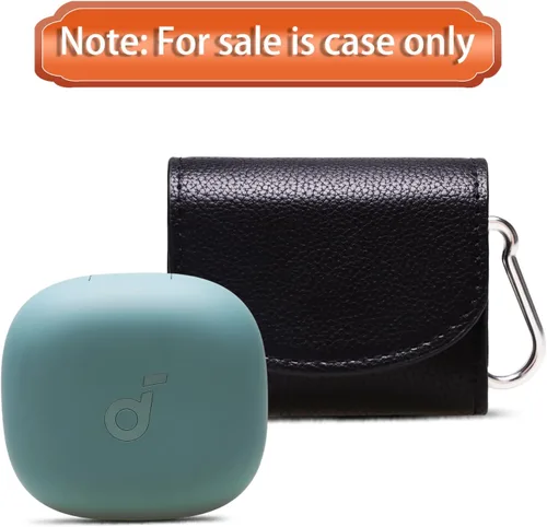 Miniatura 7 de LTGEM - Funda de cuero compatible con Apple AirPods Pro 2 / AirPods 4/2 / Pro & Beats/Samsung Galaxy/JBL/Anker Soundcore/EarFun auriculares