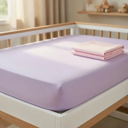 Miniatura 3 de Everyday Kids Paquete de 2 sábanas bajeras para cuna, sábana para bebé de microfibra 100% suave y transpirable, se adapta a colchones