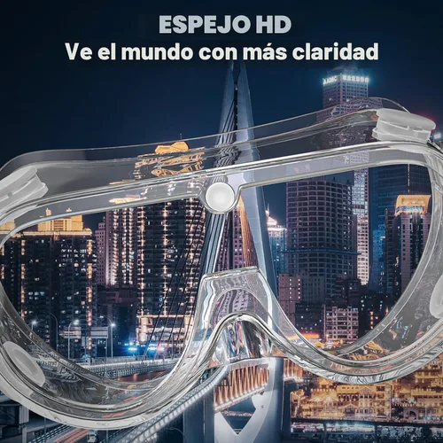 Miniatura 5 de Super More Anti-Fog Protective Safety Goggles Clear Lens Wide-Vision