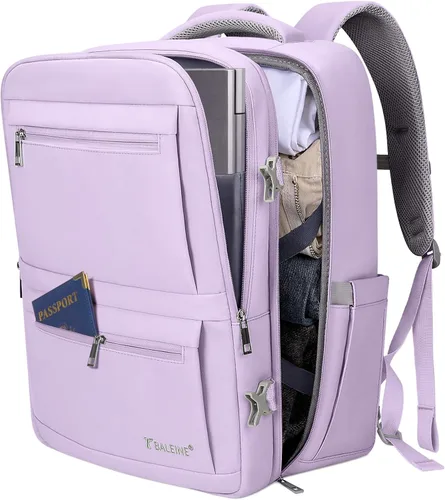 Miniatura 9 de BALEINE Mochila de Viaje para Mujeres y Hombres, Mochila Grande y Resistente de Equipaje de Mano para Laptop, Regalos para Negocios, Casual, Viajes