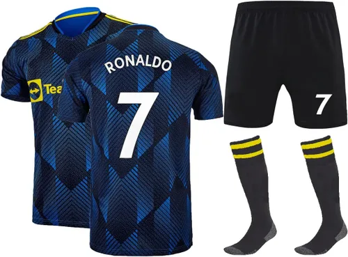 LDASSON Portugal Soccer - Camiseta de fútbol 7 tallas para niños y jóvenes