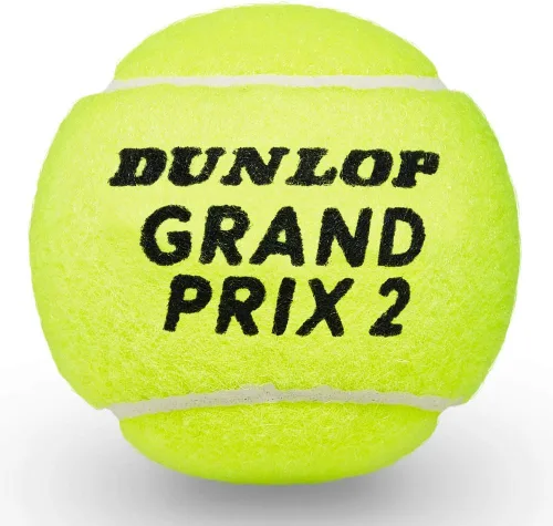 Miniatura 3 de DUNLOP Grand Prix - Pelotas de tenis para cancha dura extra resistente, 3 latas de pelotas (12 latas = 1/2 caja)