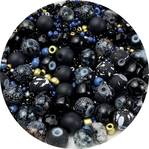 Cuentas de resina de vidrio surtidas, varios tamaños, colores lisas, agrietadas, grava, mijo, cuentas espaciadoras para pulseras, collares, aretes,