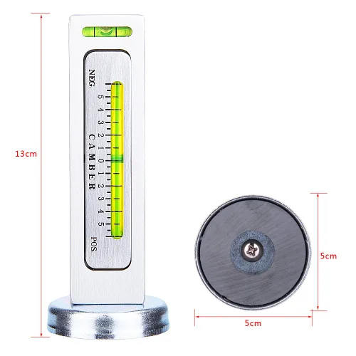 Miniatura 9 de Herramienta de calibre magnético ajustable, herramienta de calibre magnético universal ajustable para automóvil, herramienta de alineación de rueda