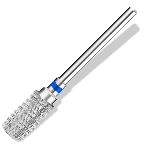 Miniatura 13 de Brocas de uñas 5 en 1, brocas profesionales de carburo de tungsteno de 3/32 pulgadas, adecuadas para manicura, pedicura, cutícula, esmalte de gel