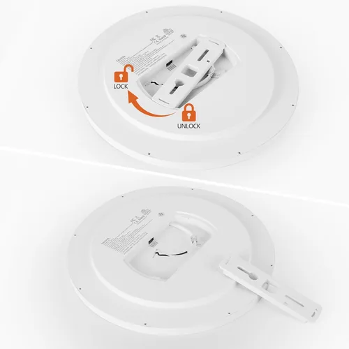 Miniatura 7 de TALOYA Lámpara de techo regulable de montaje empotrado, 10 pulgadas, 20 W, 5 CCT, lámpara de techo LED para dormitorio, cocina, sala de estar