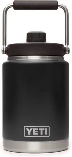 Miniatura 11 de YETI Rambler Jarra de Medio Galón, Aislada al Vacío, A Prueba de Fugas, Acero Inoxidable con MagCap Rosa (Tropical Pink)