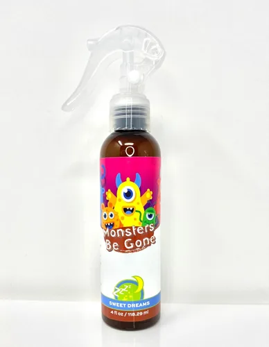 Miniatura 9 de Monsters Be Gone - Spray para cuerpo y lino, neutralizador de olores de lavanda, natural, no tóxico, ambientador de habitación para niños