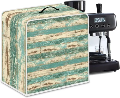 Miniatura 38 de DISNIMO Cubierta antipolvo para cafetera de mariposa azul, fundas para máquina de hacer café de cocina con mango superior, cubierta