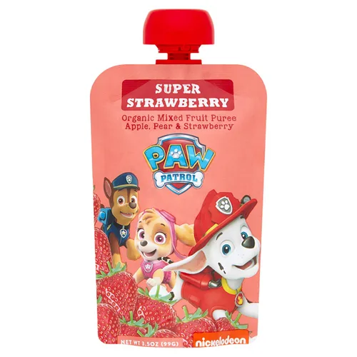 Miniatura 8 de Paw Patrol Bold Blueberry Organic Mixed Fruit Squeeze Pouch 3.5 oz (paquete de 10)