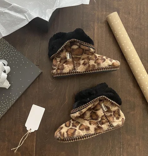 Miniatura 6 de Dearfoams Pantuflas plegables Beth Furry para mujer