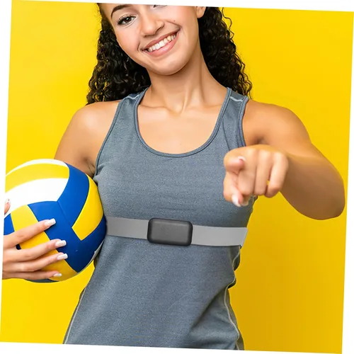 Miniatura 4 de KOMBIUDA Monitor de pecho correa elástica cómoda reemplazo suave tela deportes al aire libre fitness monitor
