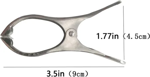 Miniatura 2 de Pinzas de metal para cubrir filas, paquete de 20 clips de toalla de piscina de acero inoxidable de 3.5 pulgadas, clips de silla para toallas