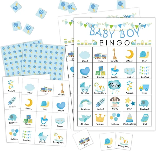 Miniatura 9 de Juego de bingo en la playa, juego de bingo para 24 jugadores para adolescentes, fiesta de playa de verano, despedida de soltera, fiesta de Juego