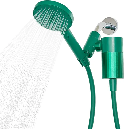 Miniatura 11 de Sproos - Cabezal de ducha de mano, sistema de filtración de alto rendimiento para cabello y piel más saludables, manguera extra larga de 70 Moonlight