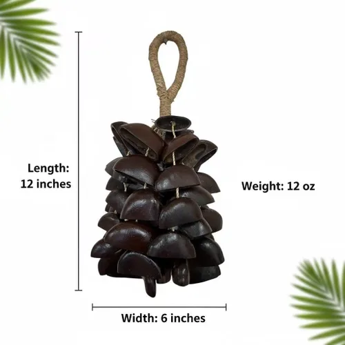 Miniatura 7 de Sonajero de Mano XXL (Juju Chacha Pangi Pala) Campana de Mano Accesorios de Percusión (Juju)
