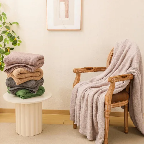 Miniatura 21 de Bearberry - Manta de caída súper suave para otoño, manta cálida y acogedora ligera para sofá, cama, sofá cama para todas las estaciones
