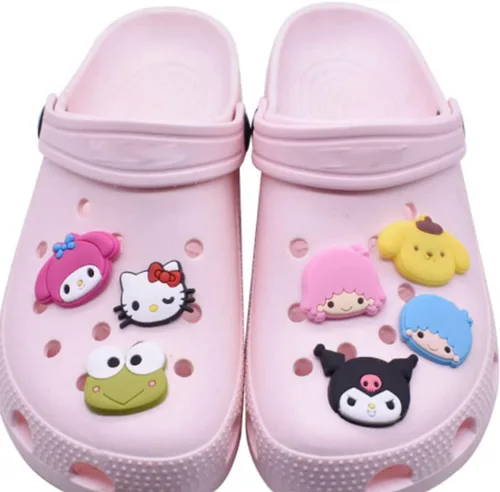 Miniatura 3 de Dijes para zapatos de cocodrilo, accesorios de decoración de fiesta de zapatos de anime, regalo para niños, niñas, mujeres y hombres