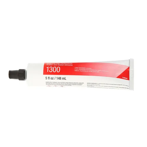 Miniatura 2 de 3M Neopreno adhesivo de alto rendimiento para juntas y caucho 1300, color amarillo, grado industrial, resistente, para unión de juntas, tubo de 5 fl
