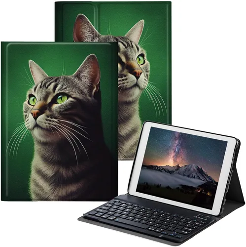 Miniatura 29 de Funda para Samsung Galaxy Tab S6 Lite 2022/2020 con teclado inalámbrico desmontable y soporte ajustable para proteger la tableta para Samsung Galaxy