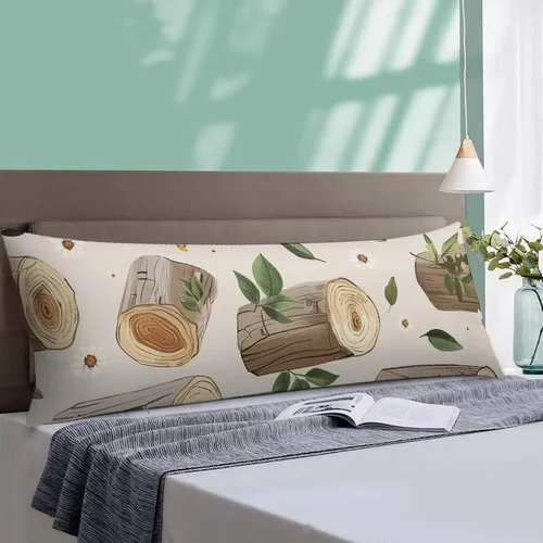 Miniatura 10 de Pillowcases Set of 2 Pillow Shams Breathable Soft Pillow Covers with Envelope Closure Birch Stump Pattern Pillowcases Standard Size 12 "x20 Cooling