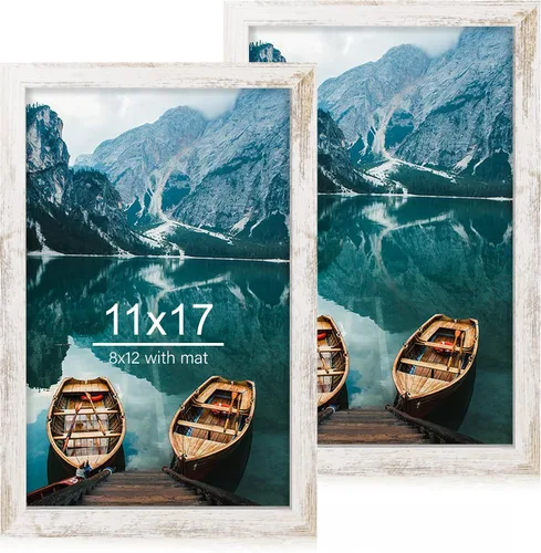 Miniatura 16 de Hongkee - Juego de 2 marcos de fotos, HK042515-MD5.5X8.5-BK(2PK)