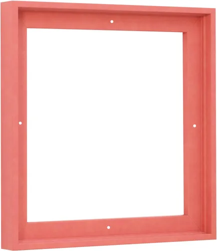 Marco Flotante Pixy Canvas 20x20 para Pinturas de Lienzo de 3/4 (0,75) Pulgadas de Profundidad/Impresiones en Lienzo/Paneles de Lienzo de Rojo