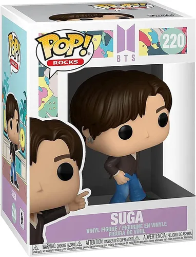Miniatura 2 de Funko POP Rocks: BTS - Dinamita - Suga, Multicolor, Estándar