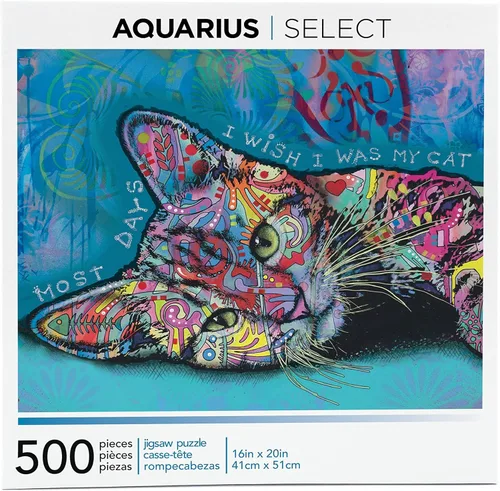 Miniatura 10 de AQUARIUS - Rompecabezas de 500 piezas Dean Russo Beware Pit Bull AS