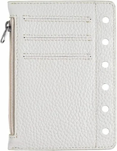 Miniatura 7 de Moterm Flyleaf con cremallera para organizador de bolsillo - con ranuras para tarjetas (Pebble-Black)
