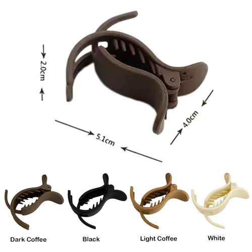 Miniatura 9 de 4 pinzas para el cabello para mujer, para colas de caballo altas y moños, accesorios de moda para el cabello para herramientas de trenzado