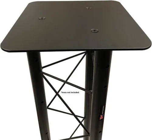 Miniatura 2 de Placa base de aluminio negro de 12 "X12" para 10 "x10" Cedarslink Triangle trussing