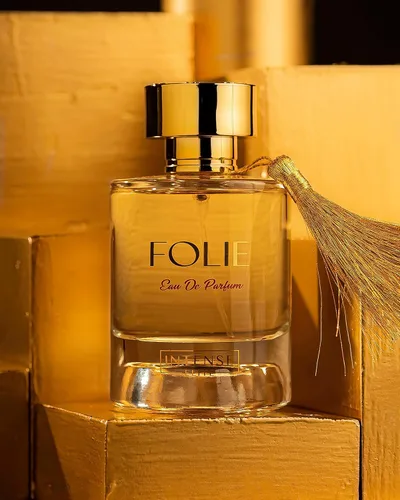 Miniatura 7 de INTENSE ELITE Folie Eau De Parfum para Mujer 100ML (3.4Oz) Perfumes árabes para mujeres con azafrán y notas de frutas rojas Perfume de larga