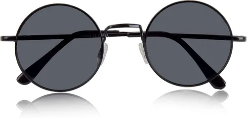 Miniatura 8 de Lentes de sol Sunny Pro retro, redondos, pequeños, con color, lente hippie estilo John Lennon