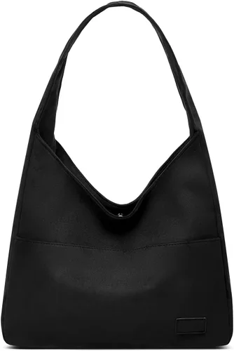 Miniatura 8 de Bolsos de mano tipo tote para mujer, elegantes bolsos tote de cuero vegano, cartera con estilo, casual, moderno, grande, suave, bolso de hombro