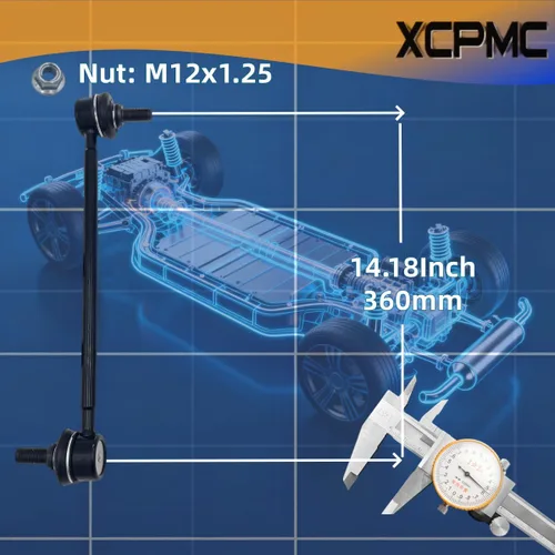 Miniatura 5 de 2006-2018 Toyota Rav4 Prius Plug-In Prius v Corolla iM Lexus Scion 2 piezas de suspensión delantera estabilizador estabilizador barra final Drop