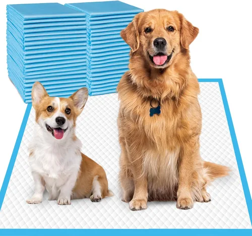 Miniatura 13 de DEEP DEAR Almohadillas Extra Grandes para Perros 30"x26" 30 Unidades, Almohadillas más Gruesas para Cachorros para Entrenamiento de Baño
