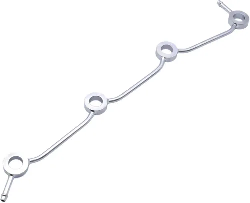 Tubo de desbordamiento de retorno de combustible de 4 cilindros compatible con Kubota 03 series V1903 V2003T V2203 V2403 Indirecto Inject Engine