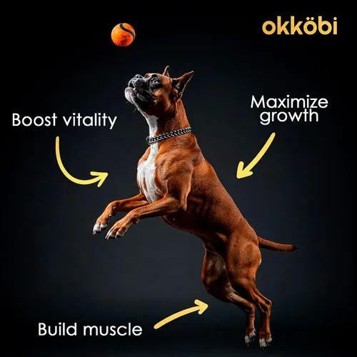 Miniatura 5 de Masticables 11 en 1 para Ganancia Muscular - Suplementos de Aumento de Peso para Perros con Alta Proteína y Aminoácidos - Constructor Muscular