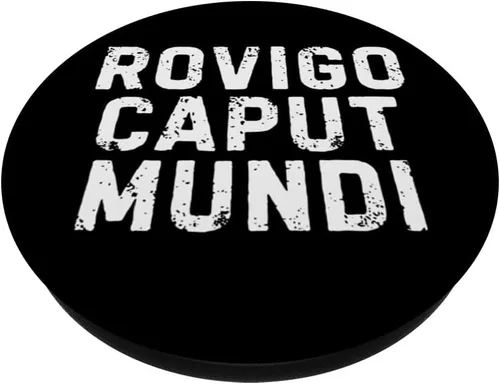 Miniatura 2 de Rovigo Caput Mundi Città Simpatica Uomo Donna Bambino PopSockets Adhesive PopGrip