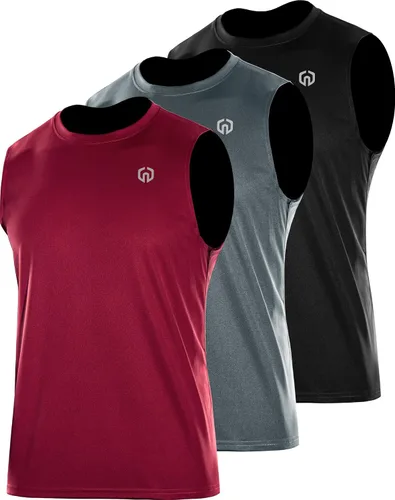 Miniatura 16 de NELEUS Camiseta sin mangas Dry Fit para hombre